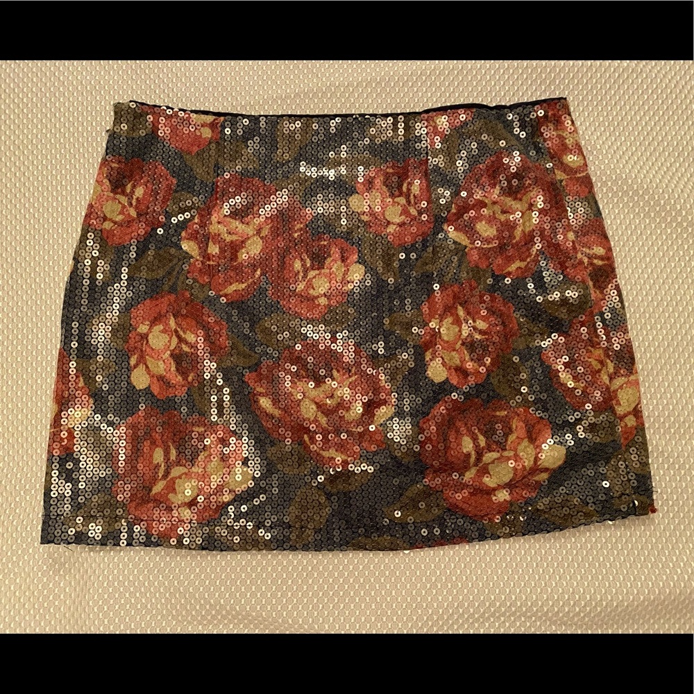 Abercrombie & Fitch sequin mini skirt